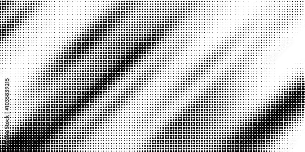 Fototapete halftone abstract pattern dot background and texture with overlay grunge effect. seamless retro comi