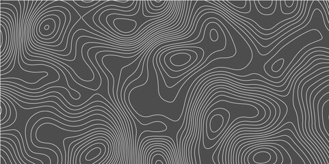 Fototapeta premium Fresh clean topography vector abstract background desktop wallpaper for print works digital drawing curved lines flowing trail geo texture