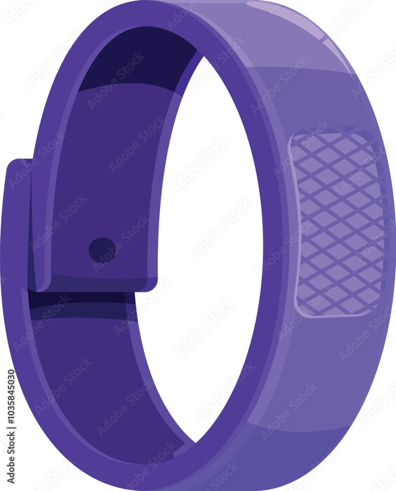 Poster this purple fitness tracker is a stylish and practical way to monitor your activity levels and sleep