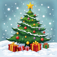 Obraz premium Christmas Tree