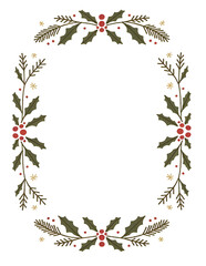 Fototapeta premium Christmas letter paper