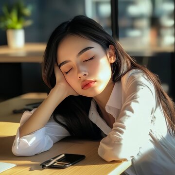 Asian Businesswomen need exercise.