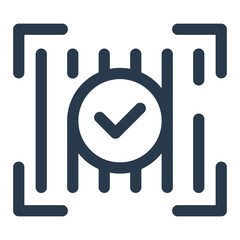 Obraz premium Verified Barcode Discount Badge