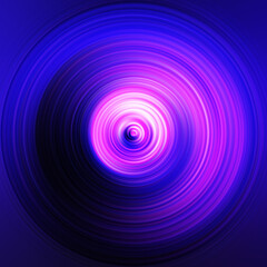 Colorful radial motion effect. Abstract rounded background. Color curves and sphere. Multi color gradient rings and circles wallpaper. Colored texture backdrop and banner.