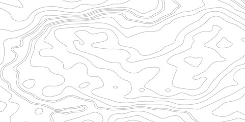 Abstract Topographic Contour Line Pattern in Black and White, Transparent PNG Topographic line map. 