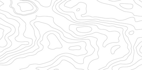 Abstract Topographic Contour Line Pattern in Black and White, Transparent PNG Topographic line map. 