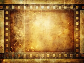 Obraz premium Vintage Film Frame Overlay for Nostalgic Photography Effects