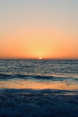 San Francisco golden beach Sunset: Where Sky Meets Sea