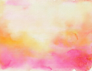 watercolor background with bold splashes of red
