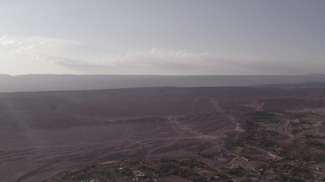 Atacama desert drone footage 4k
