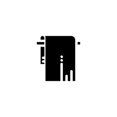 Silhouette of Spa and sauna Elements