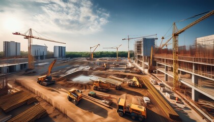 Naklejka premium baustelle