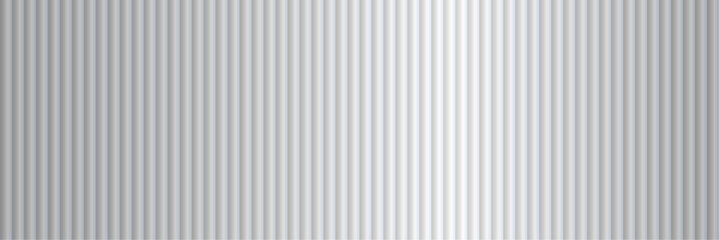 Obraz premium 3D Striped Web Banner Template with Copy Space