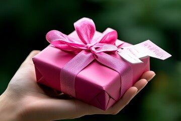 A client appreciation event, with gifts and thank-you notes being handed out to loyal customers