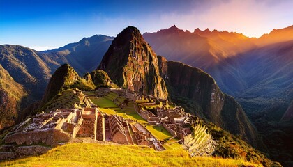 machu pichu sunrise