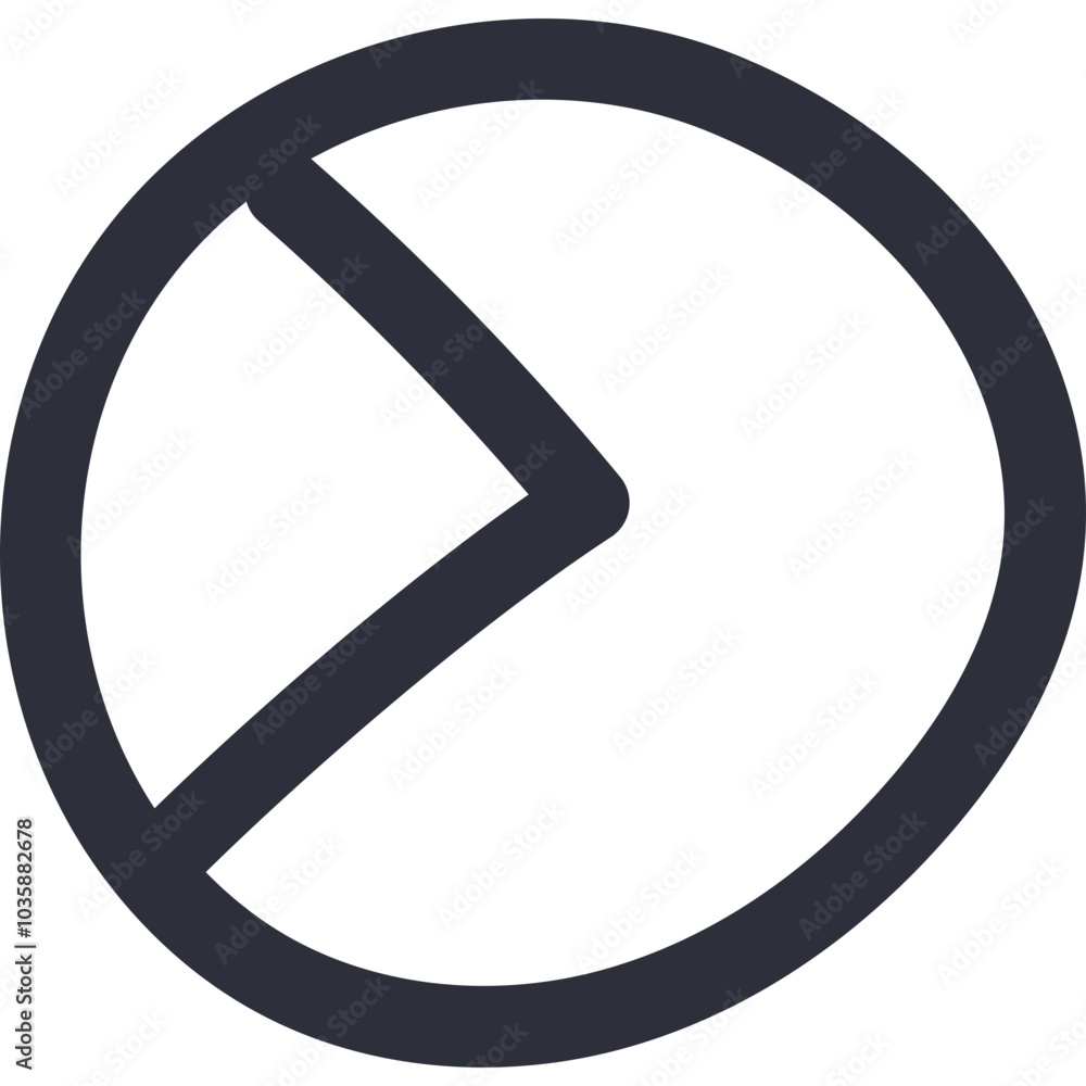 Poster simple hand drawn line icon of clock and time. symbol of smart home. network and internet of things 