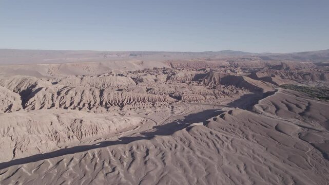 Atacama desert drone footage 4k