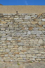 Mur en pierre naturelle (Bretagne - France)