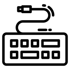 Keyboard  Icon Element For Design