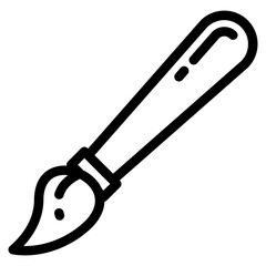 Brush  Icon Element For Design