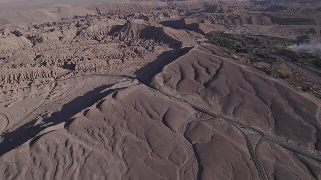 Atacama desert drone footage 4k