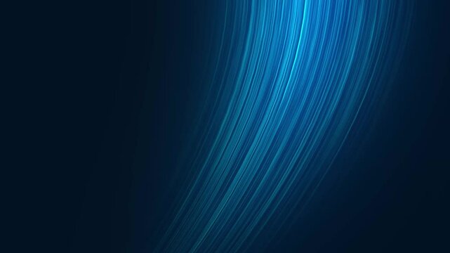 Cold air flow from conditioner effect. air light effect with blue rays. Freezing wind waves air blowing effect.