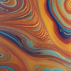 Iridescent Liquid Surface