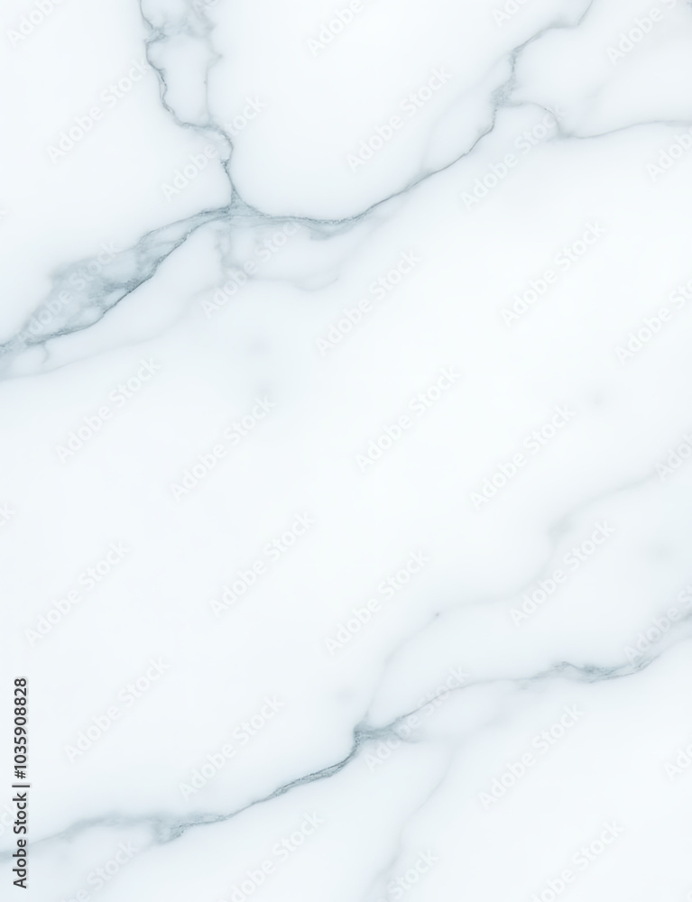 Poster Sleek marble design features subtle veining and blue lines on crisp background with minimalist accents.