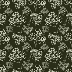 abstract flower patterns in various patterns, motifs, for textures, backgrounds and other digital needs