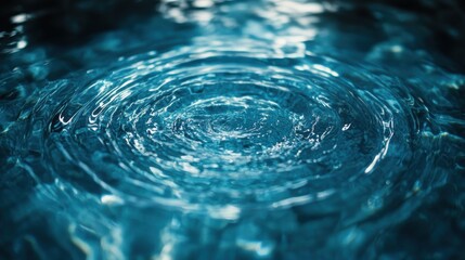 Soothing ripples on a serene water surface, capturing the tranquil essence of nature.