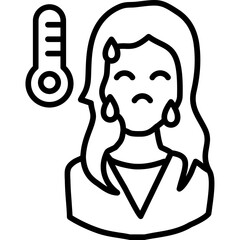 Sweating Icon