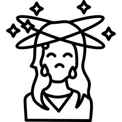Dizziness Icon