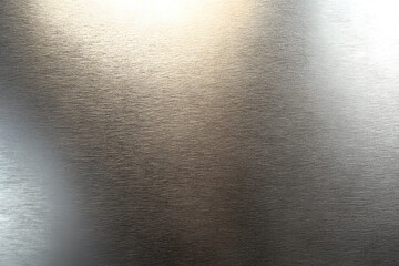 Brushed Metal Polished Surface, shiny and smooth background 
