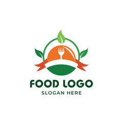 Food logo template