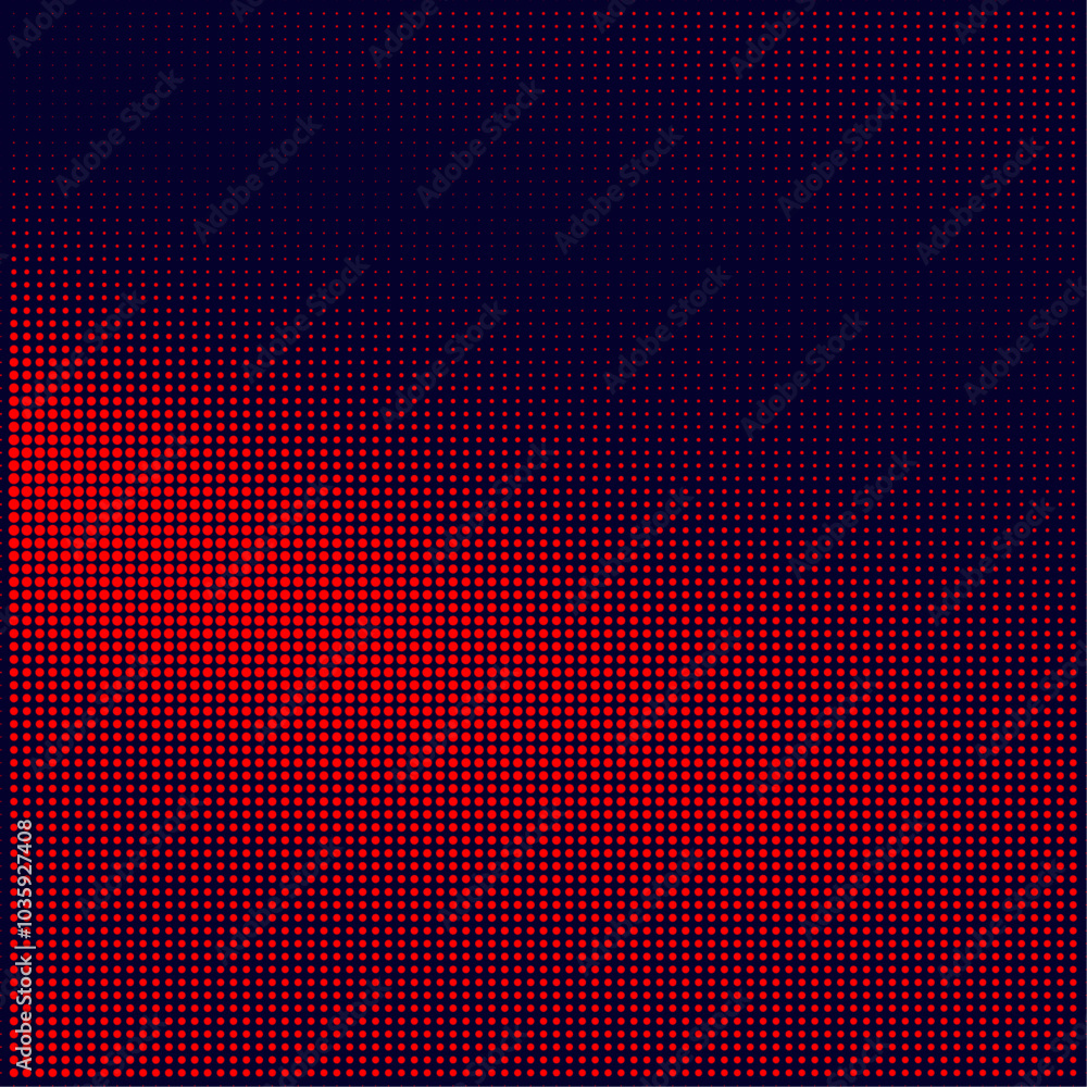 Poster halftone background vector, abstract backdrop design with two tone pattern and copy space for edit y