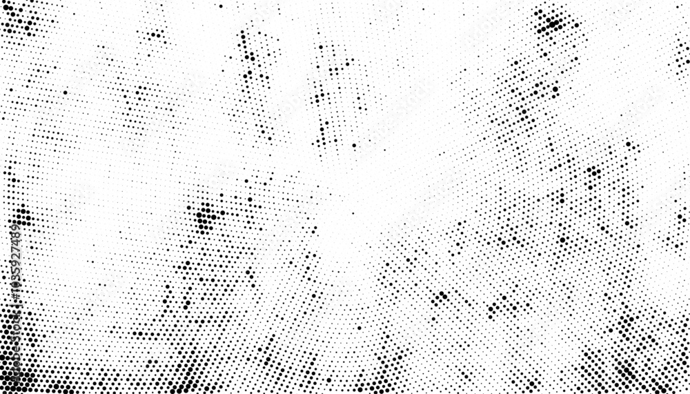 Poster halftone background vector, abstract backdrop design with two tone pattern and copy space for edit y