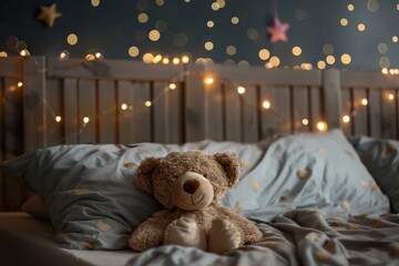 Cozy minimalist bedroom with soft pillows and blankets for a calm night&rsquo;s rest