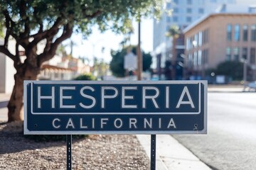 Obraz premium Hesperia California, Hesperia, California, Hesperia CA