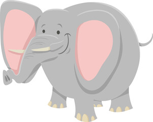 cartoon elephant funny animal character