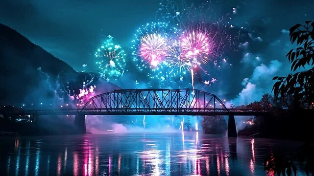 Cultural festivals with fireworks