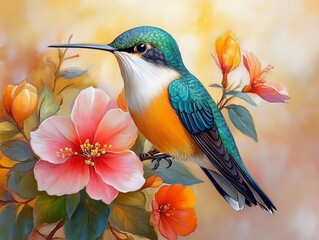 bird of paradise,generated ai