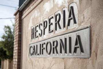Obraz premium Hesperia California, Hesperia, California, Hesperia CA