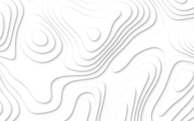 Abstract white background with waves White abstract 3d realistic design background. 