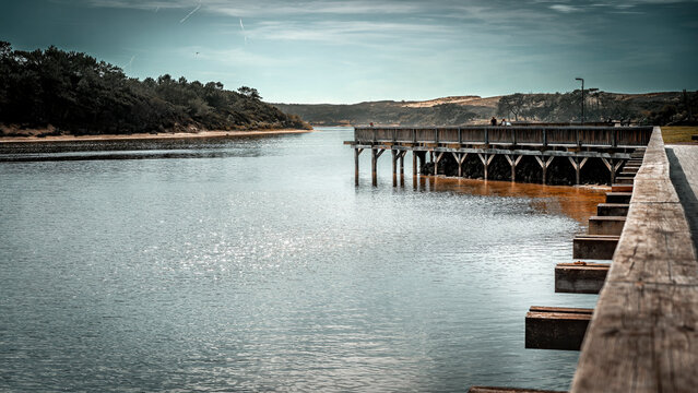 vieux boucau ponton couleur