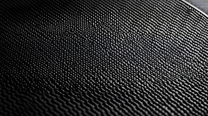 black texture like a mouse pad, only texture pattern, no padding, no mouse, small textile loops, top view, matte, no borders