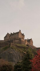 Obraz premium View of Edinburgh castle