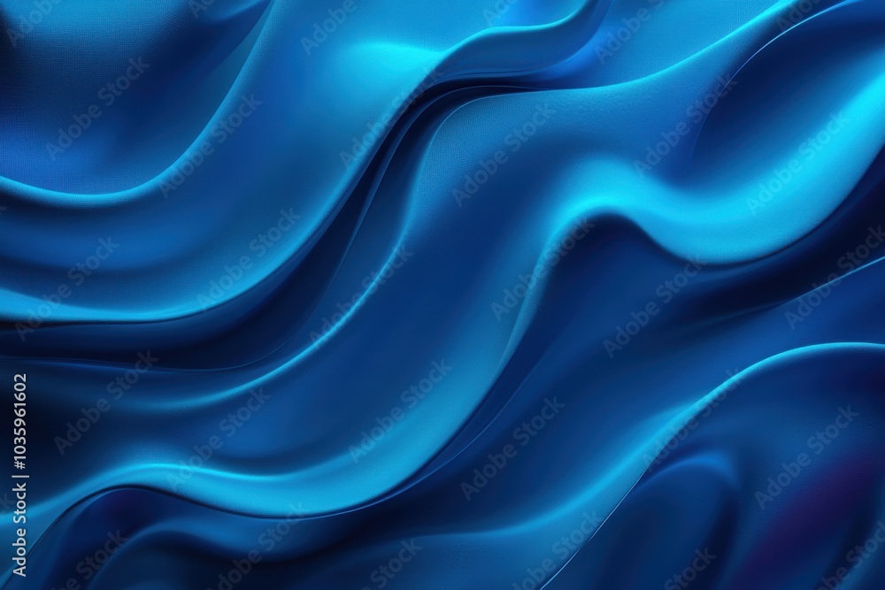 Poster bold azure backdrop featuring a unique gradient pattern