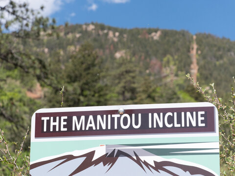 The manitou incline in Colorado