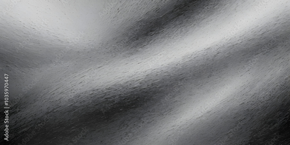 Poster silver and gray: a captivating abstract image with soft, flowing lines and a subtle gradient, evokin