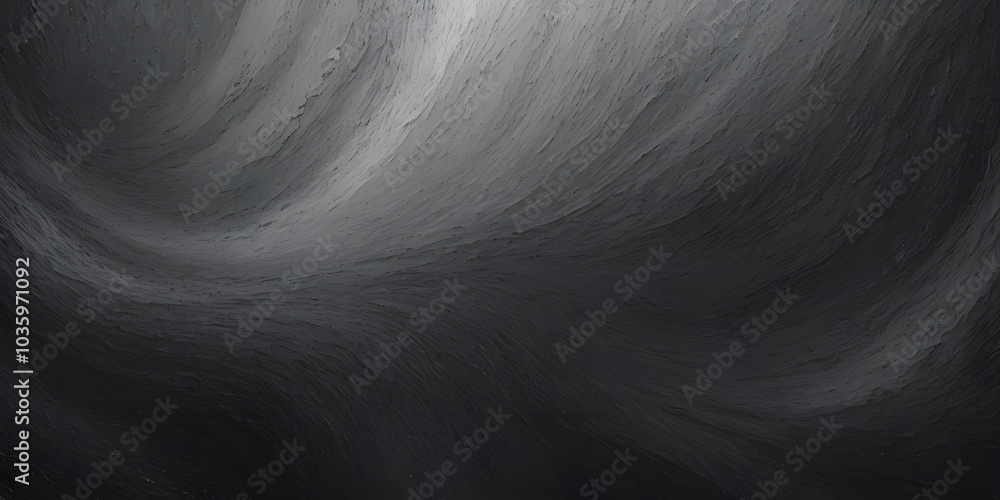 Poster swirling gray abstract: a captivating abstract painting with a mesmerizing swirl of gray tones. the 